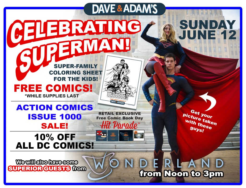Superman Celebration! Dave and Adam's Store