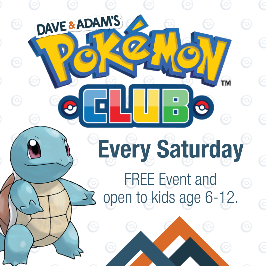 Pokémon Club! - Dave and Adam's Store