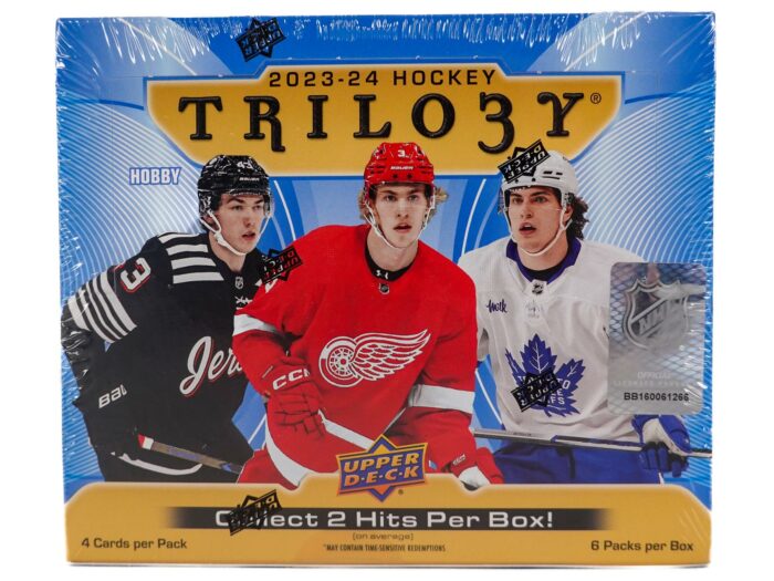 2023/24 Upper Deck Trilogy Hockey Hobby Personal Break