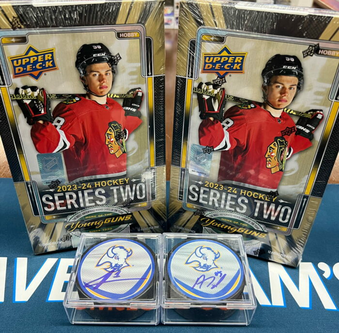 2023/24 Upper Deck Series 2 Hobby 2-Box Random Team Break #1 - Alex Tuch & UPL Puck Giveaway! (5/18/2024 @ 6pm EST)