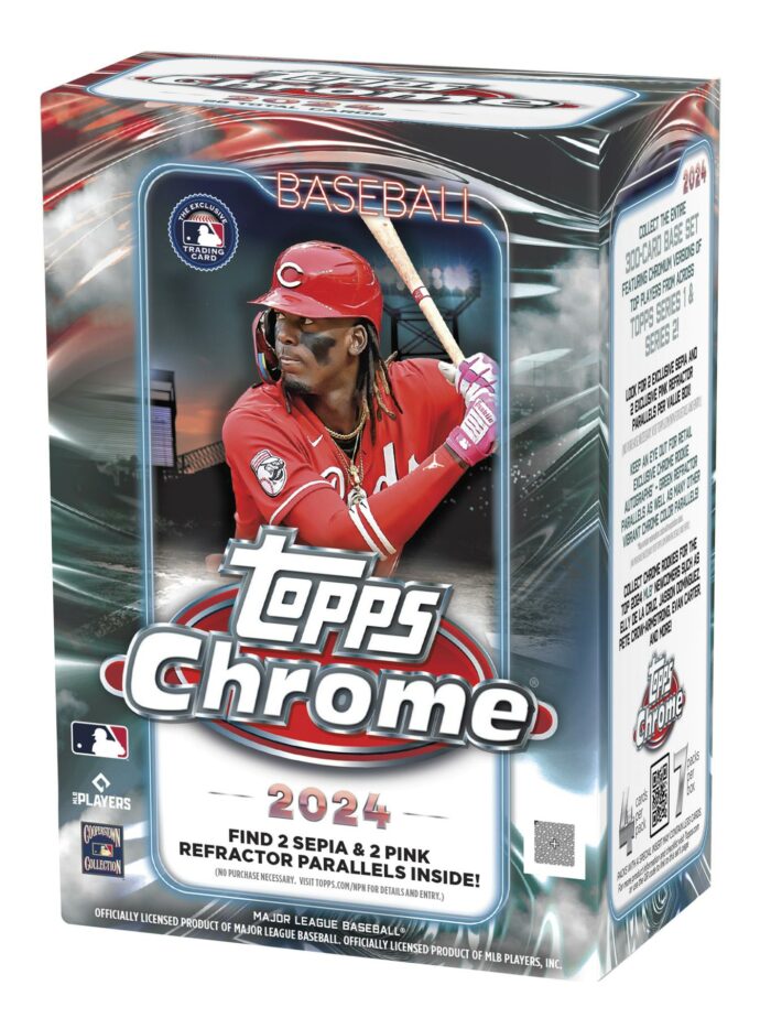 2024 Topps Chrome Baseball Blaster Box Personal