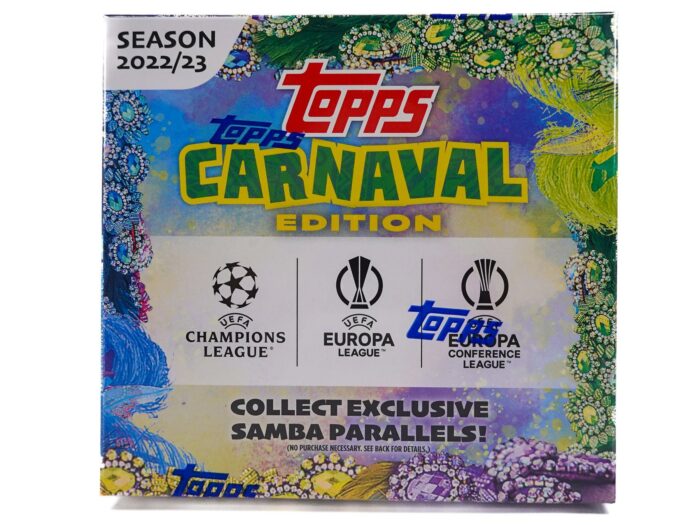 2022/23 Topps Carnaval Edition UEFA Club Competitions Soccer Hobby Box