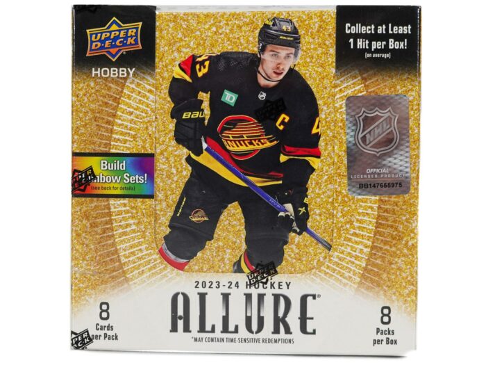 2023/24 Upper Deck Allure Hockey Hobby Box Personal Break