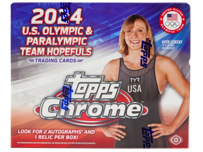 2024 Topps Chrome U.S. Olympic & Paralympic Hopefuls Hobby Box Personal Break