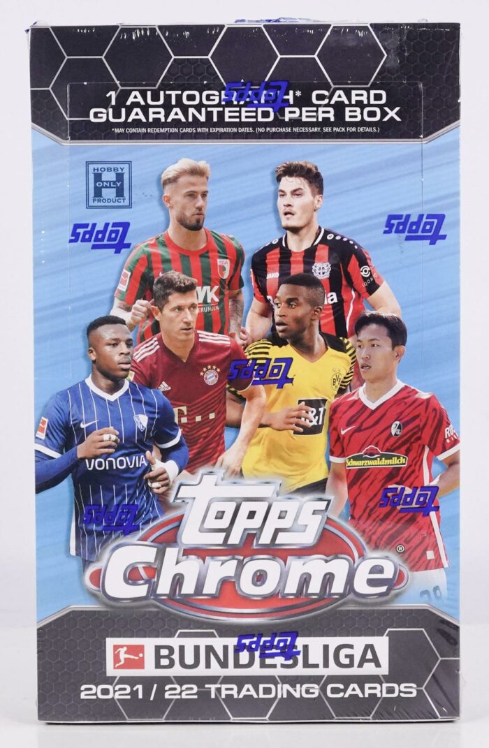 2021/22 Topps Chrome Bundesliga Soccer Hobby Box Personal Break