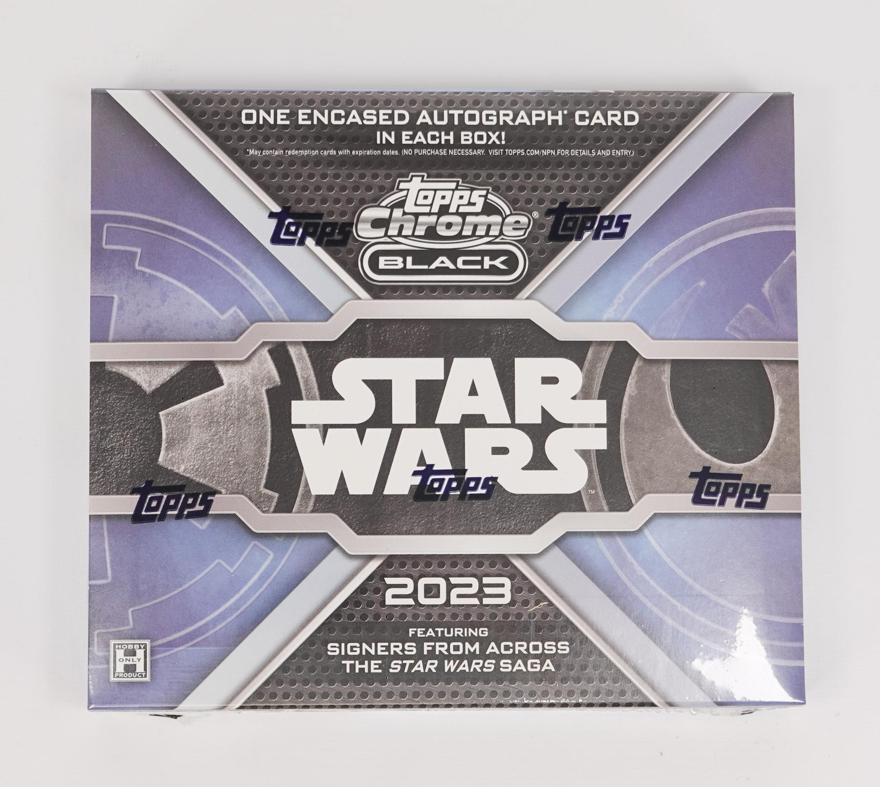 Star Wars Chrome Black Hobby Box (Topps 2023) Personal Break
