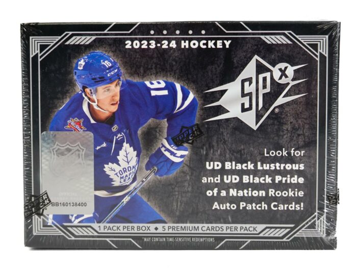 2023/24 Upper Deck SPx Hobby Box Personal Break