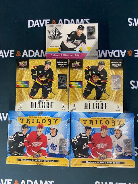 *2023/24 5-Box 32-Spot Random Team Hobby Mixer Break (2 Allure + 2 Trilogy + 1 SP Game Used) (8/8/24 @ 5:30pm EST)