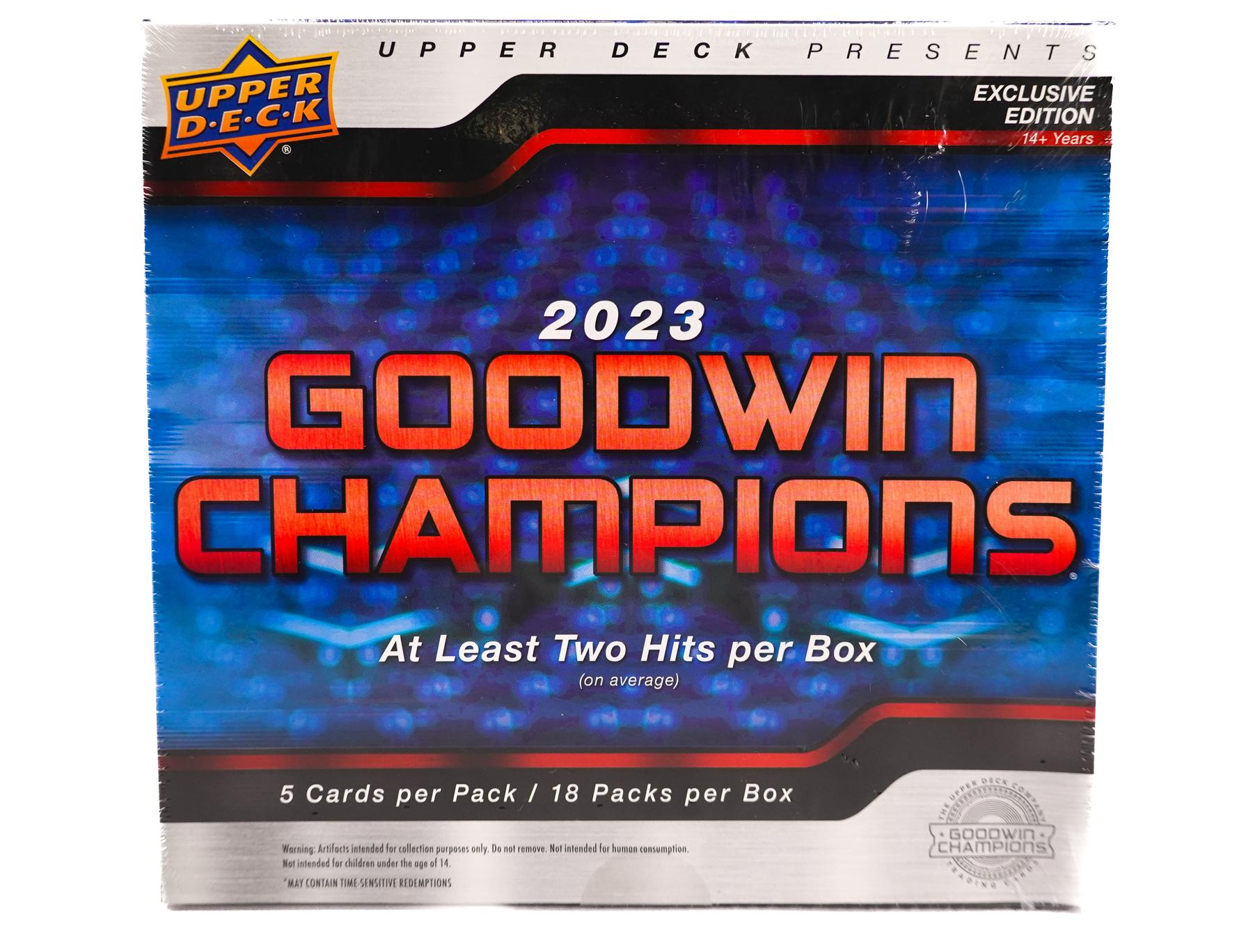 2023 Upper Deck Goodwin Champions CDD Exclusive Hobby Box Personal Break