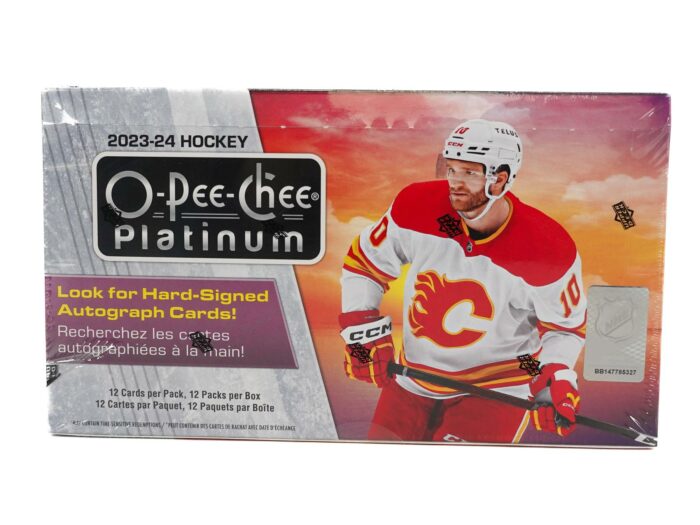 2023/24 Upper Deck O-Pee-Chee Platinum Hockey Hobby Box Personal Break