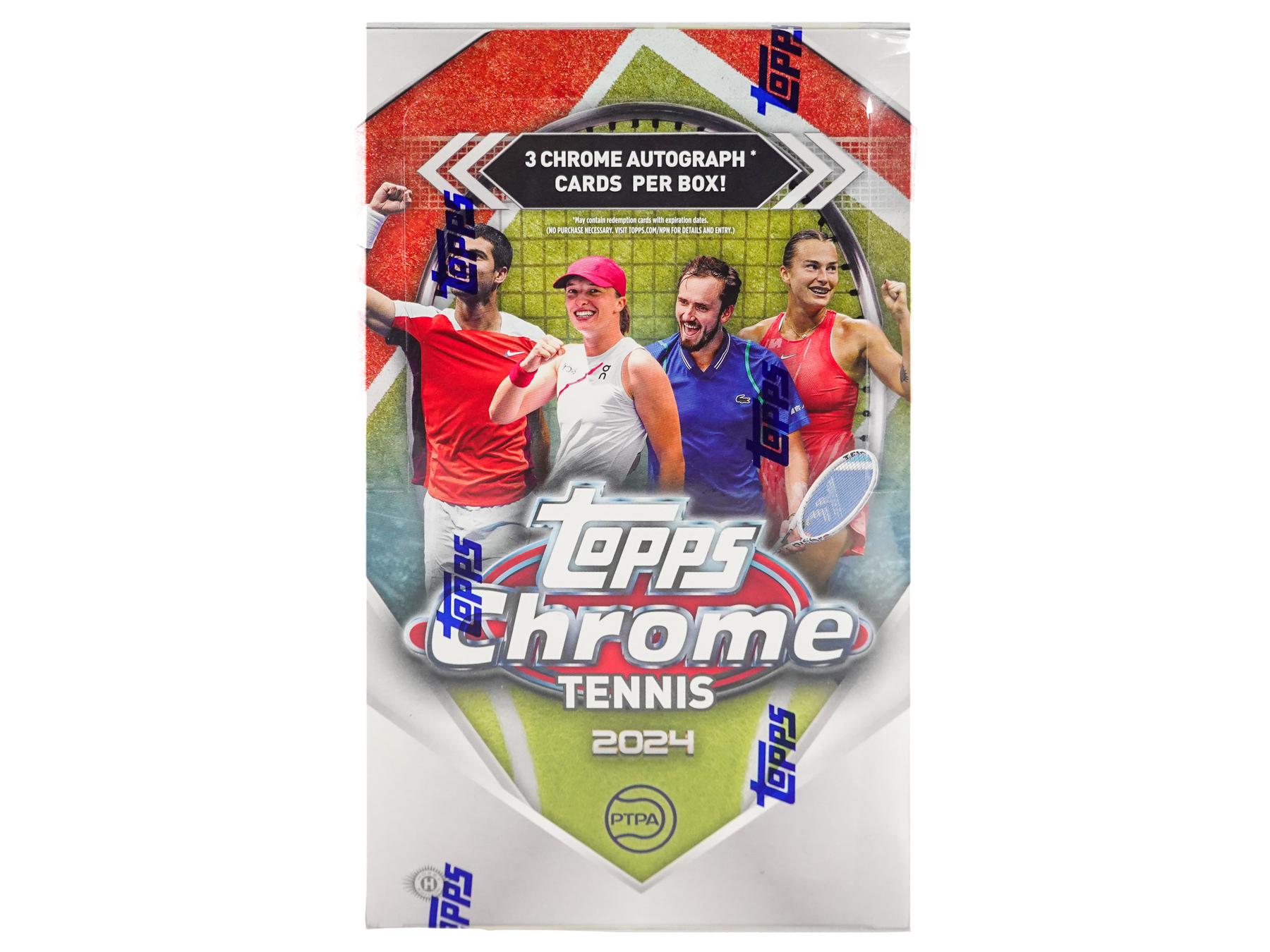2024 Topps Chrome Tennis Hobby Box Personal Break