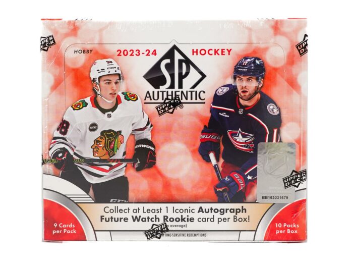 2023/24 Upper Deck SP Authentic Hockey Hobby Box Personal Break