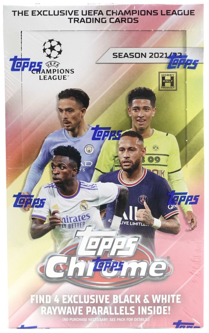 2021/22 Topps UEFA Champions League Chrome Soccer Hobby Lite Box (Damaged) Personal Break