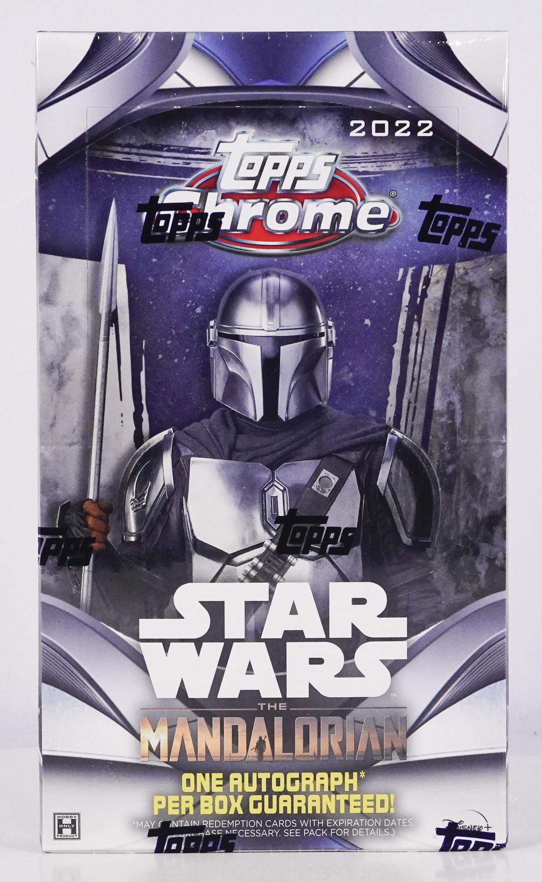 Star Wars The Mandalorian Chrome Beskar Edition Hobby Box (Topps 2022) Personal Break