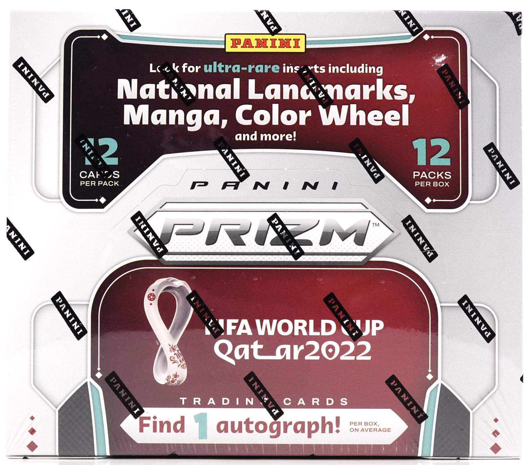 2022 Panini Prizm FIFA World Cup Soccer Hobby Box (Damaged) Personal Break   Dave and Adam's Store