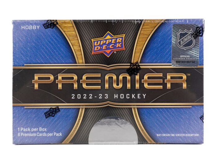 2022/23 Upper Deck Premier Hockey Hobby Box Personal Break