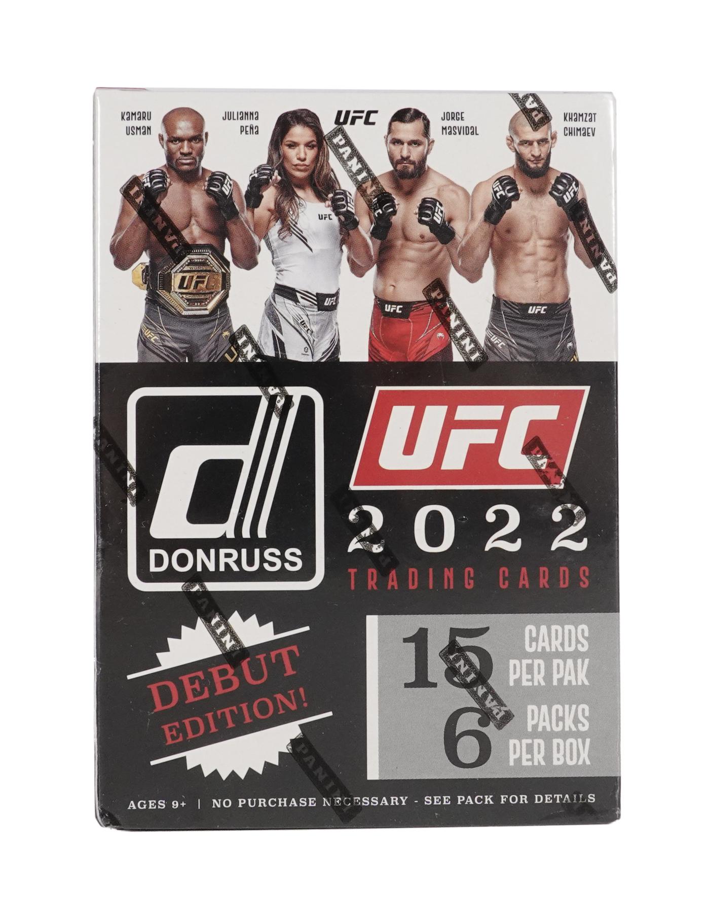 2022 Panini Donruss UFC 6-Pack Blaster Box Personal Break